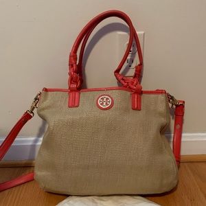Tory Burch Straw Tote